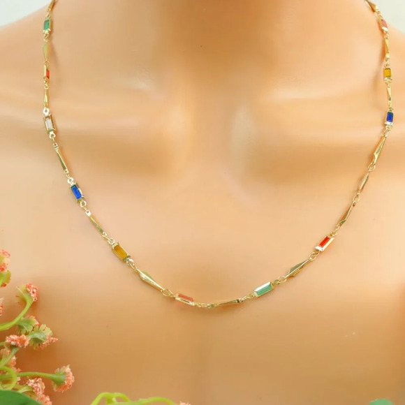 "New Beautiful Design Necklace Chain for Women/Girls, Gift, N601 - Picture 1 of 10